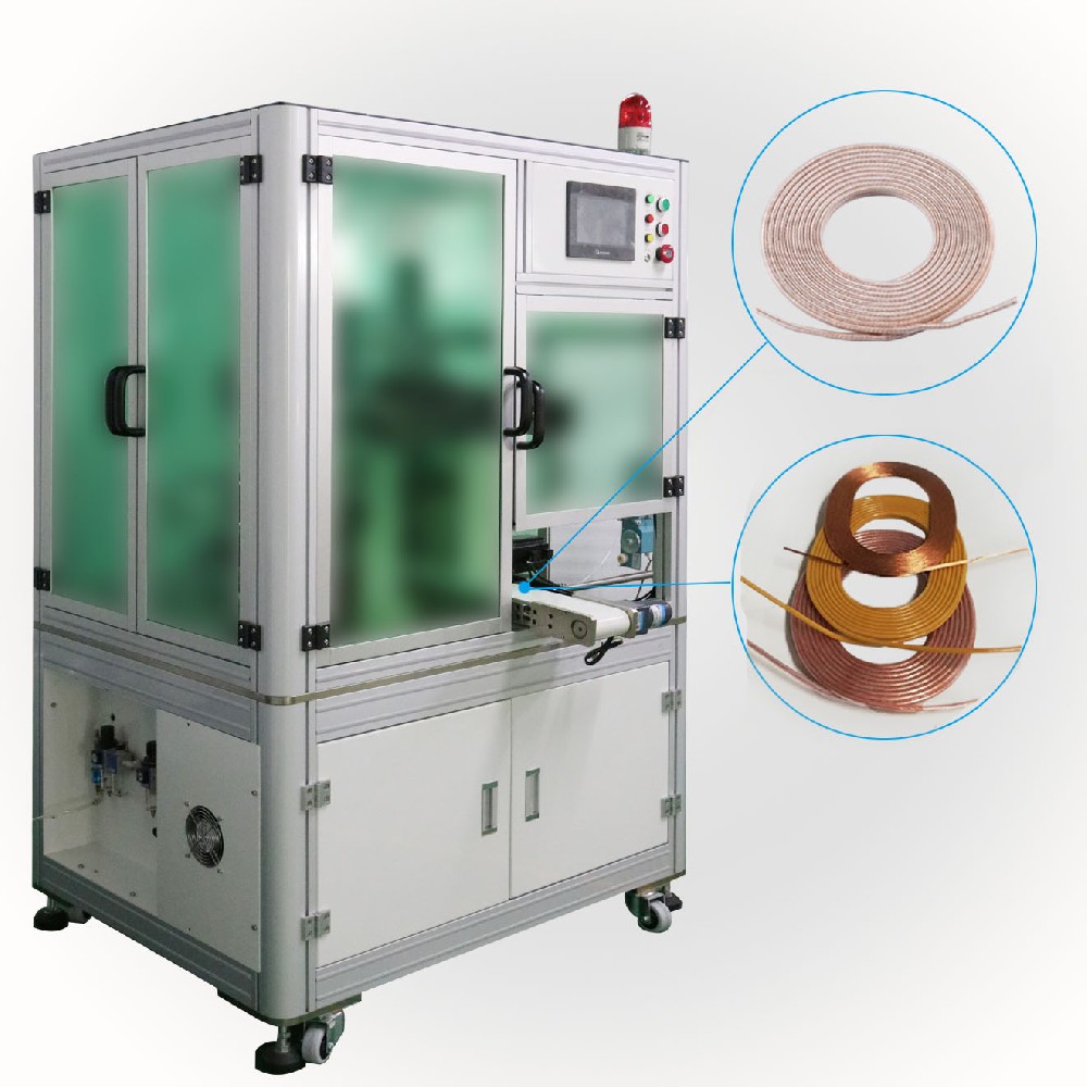 Fully automatic wireless charging alpha coil winding machine